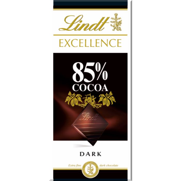 Lindt Excellence Υγείας 85% Κακάο 100gr