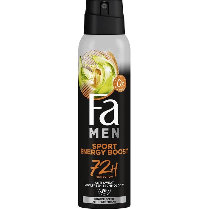 Fa Men Αντρικό Αποσμητικό Σπρέυ Sport Energy Boost 150ml