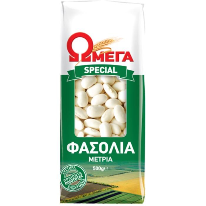 ΩΜΕΓΑ SPECIAL ΜΕΤΡΙΑ ΦΑΣΟΛΙΑ 500ΓΡ.ΕΙΣΑΓ