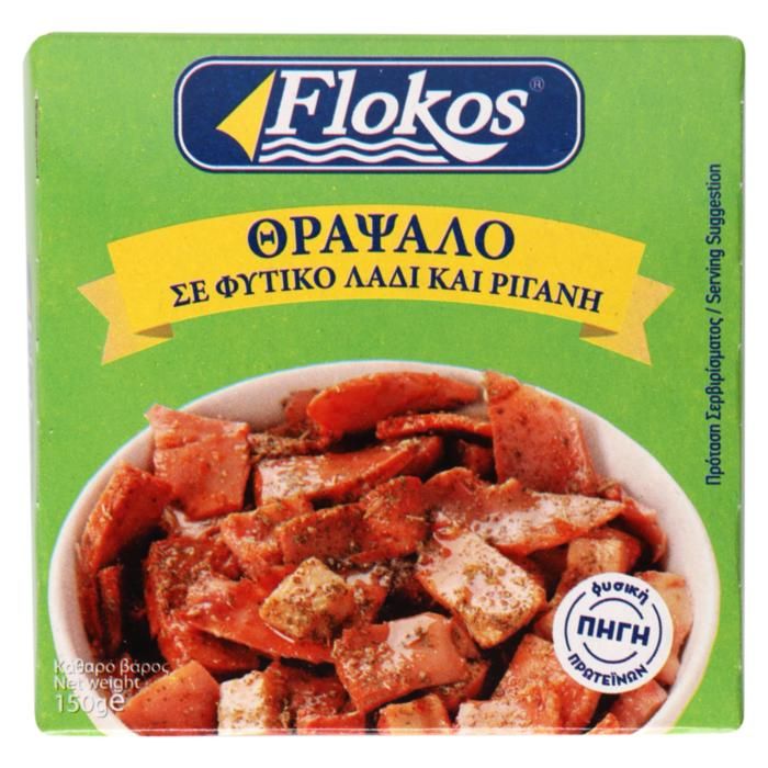 FLOKOS ΘΡΑΨΑΛΟ ΡΙΓΑΝΑΤΟ 150ΓΡ.