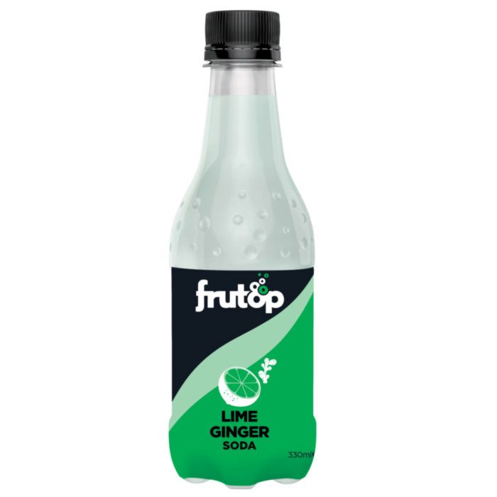 FRUTOP LIME GINGER ΣΟΔΑ 330ML.