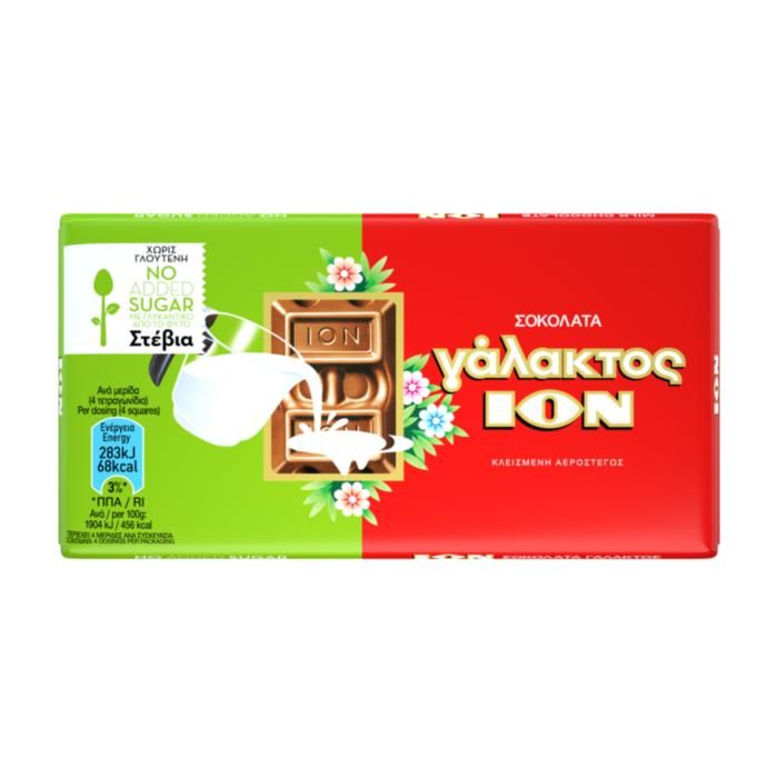 ΙΟΝ Γάλακτος Stevia 60g