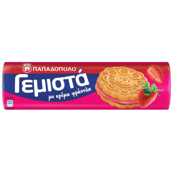 Γεμιστά με Κρέμα Φράουλας 200g