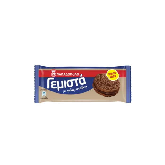 Γεμιστά με Γεύση Σοκολάτα Snack Pack 58g