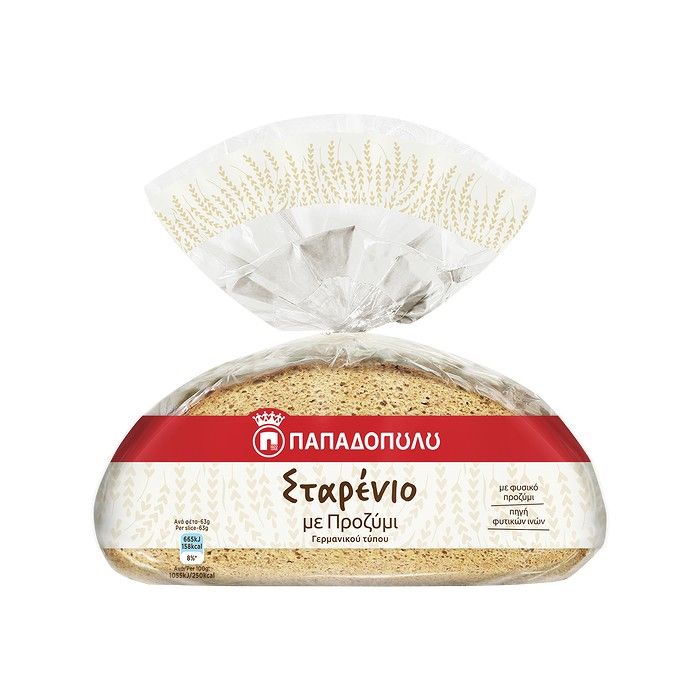Ψωμί Γερμανικού Τύπου Σίτου 500gr