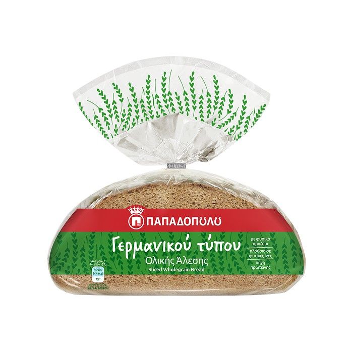 Ψωμί Γερμανικού Ολικής Άλεσης 500g