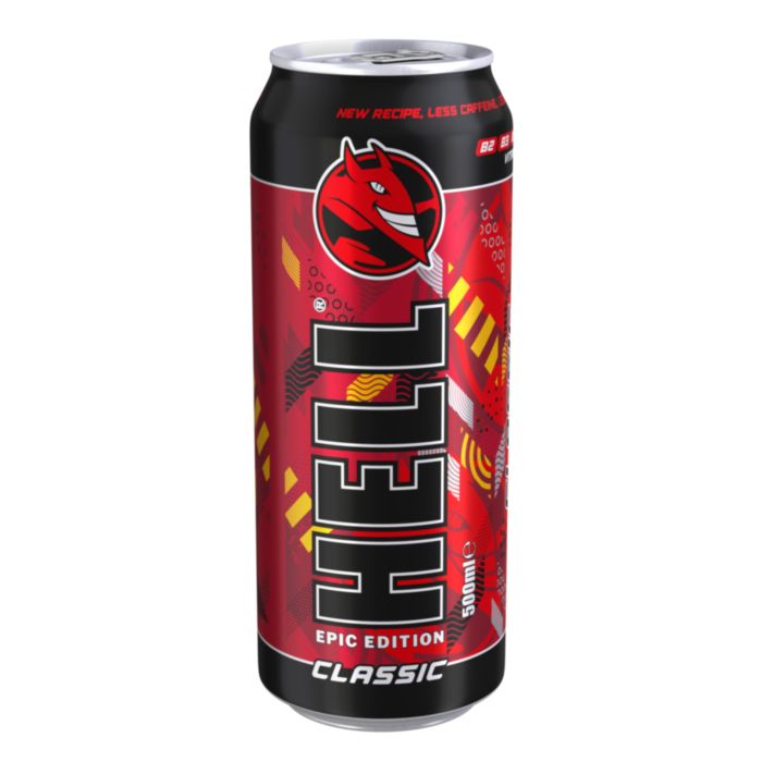 HELL ENERGY DRINK CLASSIC 500ML.