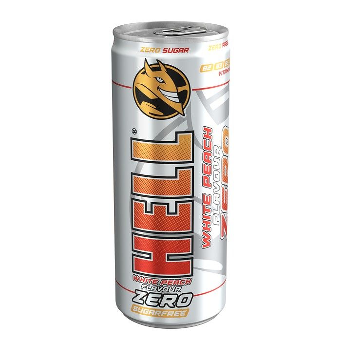 HELL ZERO WHITE PEACH 250 ML