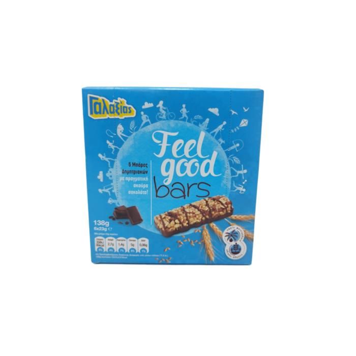 ΓΑΛΑΞΙΑΣ ΜΠΑΡΕΣ FEELGOOD ΜΑΥΡ.ΣΟΚ. 6Χ23Γ