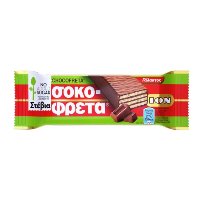 ΙΟΝ Σοκοφρέτα Stevia 30g