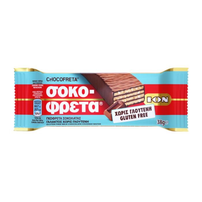 ΙΟΝ Σοκοφρέτα χωρίς γλουτένη 38g