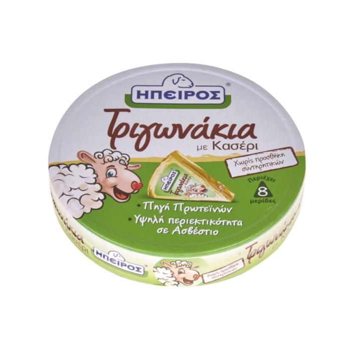 ΗΠΕΙΡΟΣ ΤΡΙΓΩΝΑΚΙΑ ΜΕ ΚΑΣΕΡΙ 140ΓΡ.