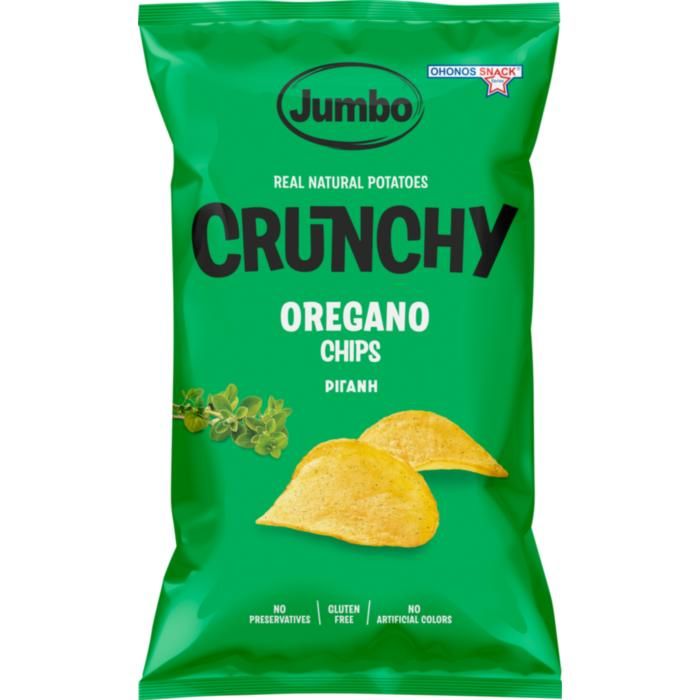 JUMBO CRUNCHY CHIPS ΡΙΓΑΝΗ 150ΓΡ.