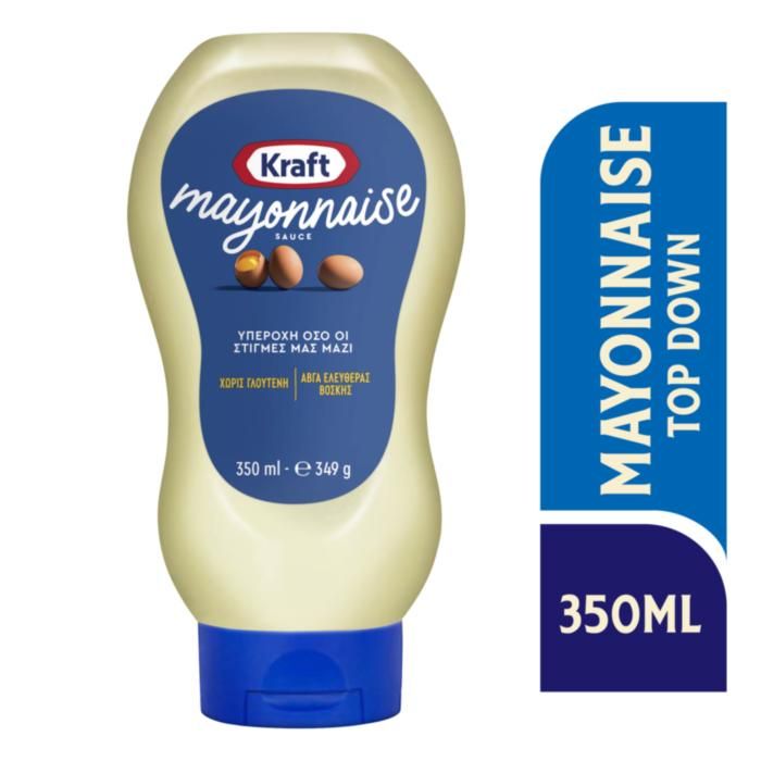 KRAFT ΜΑΓΙΟΝΕΖΑ TOP DOWN 350ML