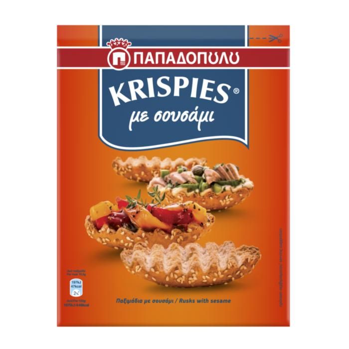 KRISPIES Με Σουσάμι 200gx10