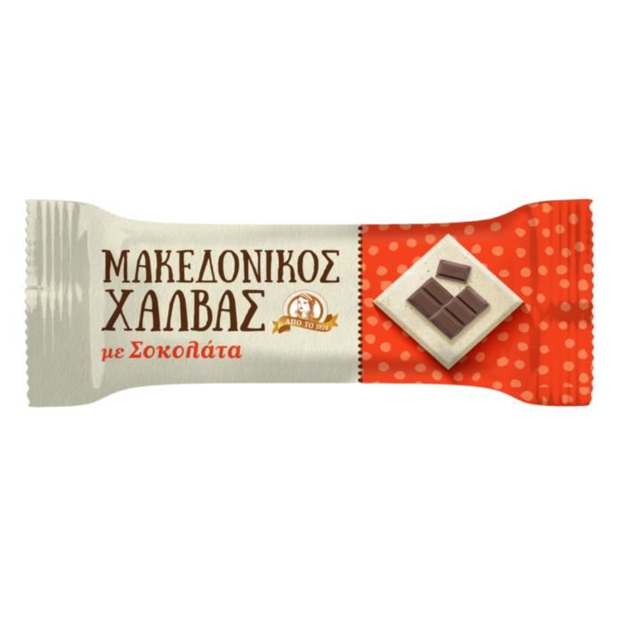 ΜΑΚΕΔΟΝΙΚΟΣ Χ.ΓΛΟΥΤ. ΧΑΛΒΑΣ ΣΟΚΟΛΑΤΑ 40Γ