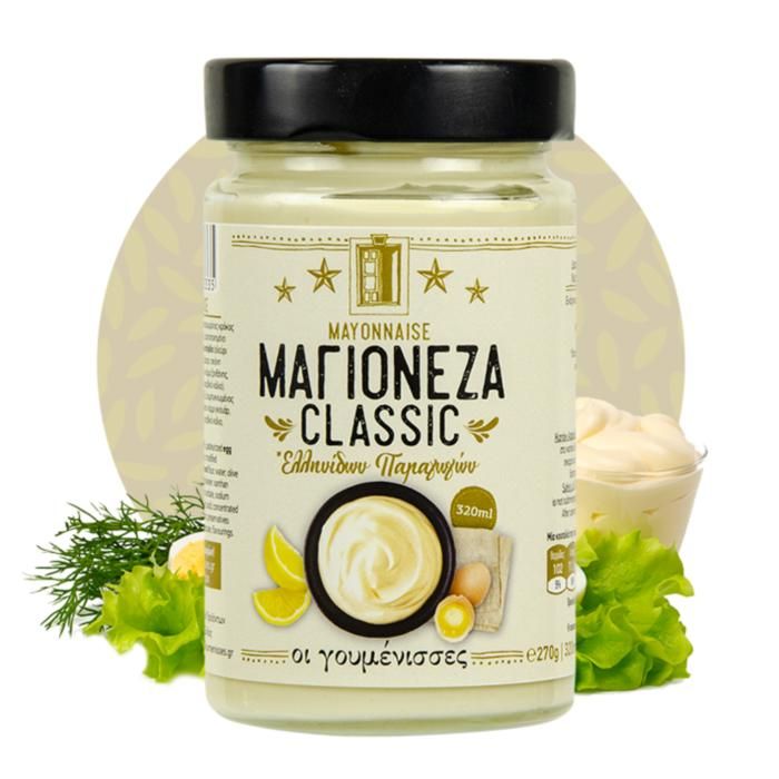 Μαγιονέζα Χειροποίητη 270g/320mL Οι Γουμένισσες