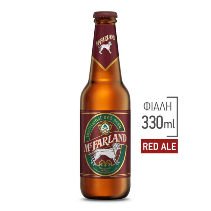 Μπύρα Red Ale Φιάλη McFarland (330ml)