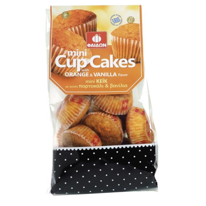 ΦΑΙΔΩΝ MINI CUP CAKES ΠΟΡΤΟΚΑΛΙ 200ΓΡ.