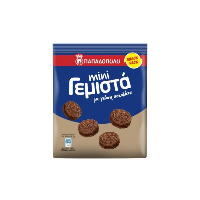 Mini Γεμιστά με Γεύση Σοκολάτα Snack Pack 90g
