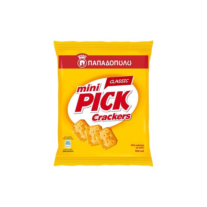 Mini Pick Crackers Κλασικά 70gr