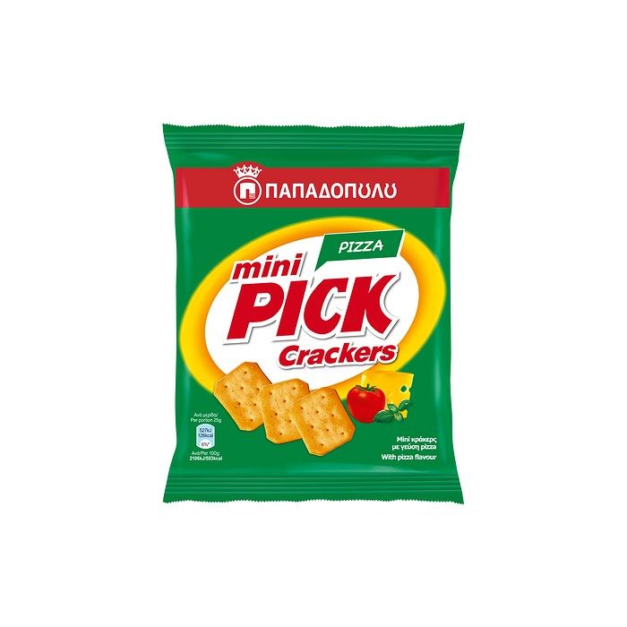 Mini Pick Crackers Pizza 70gr