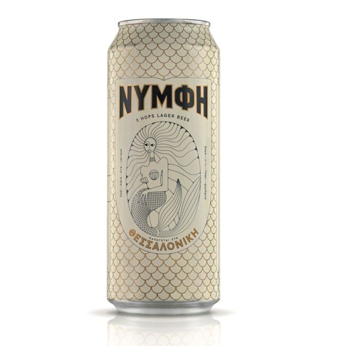 ΜΠΥΡΑ LAGER ΝΥΜΦΗ ΚΟΥΤΙ 500ML