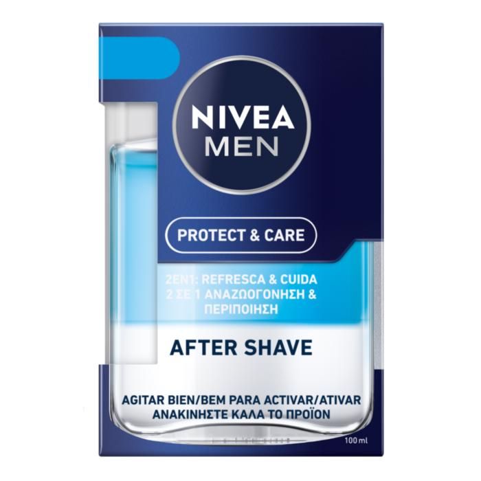 NIVEA MEN After Shave 2 σε 1 Protect & Care 100ml