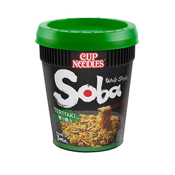 NISSIN SOBA ΝΟΥΝΤΛΣ CUP ΤΕΡΙΓΙΑΚΙ 90ΓΡ.
