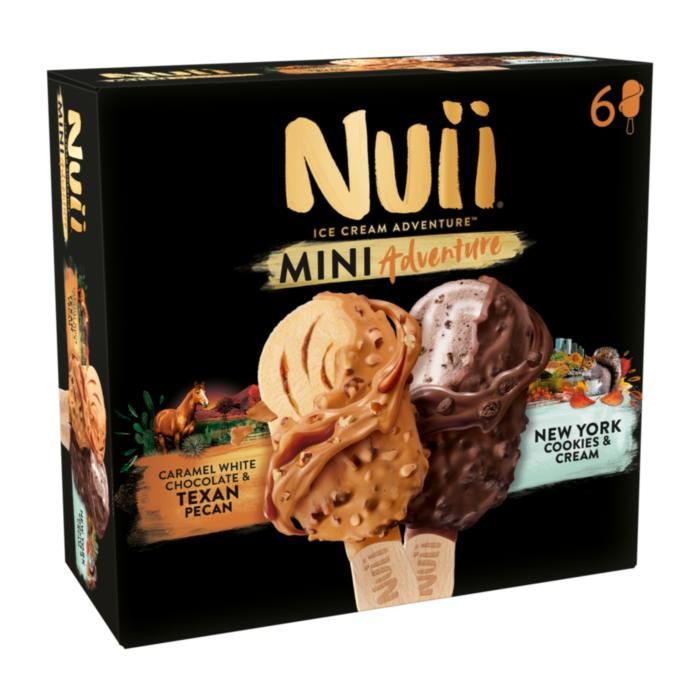 NUII Mini Texan Pecan & NY Cookies (6x55ml)