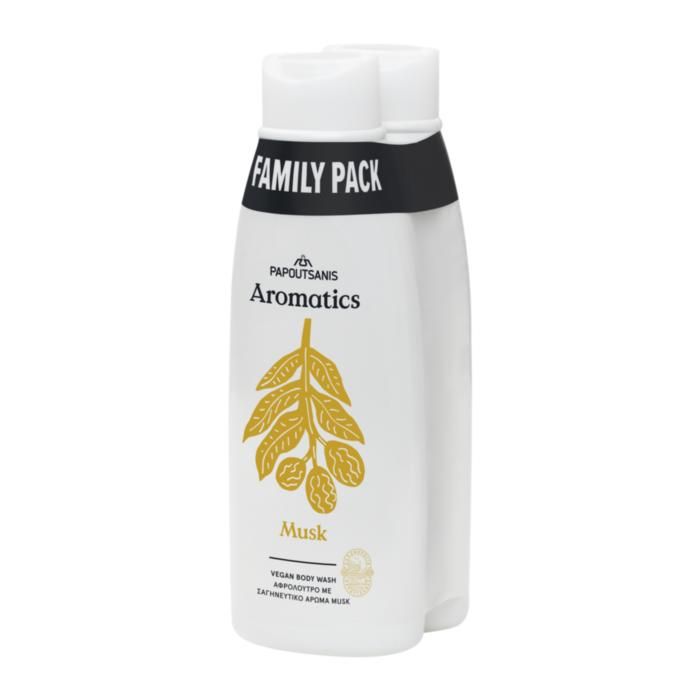 AROMATICS Αφρόλουτρο Musk  2x650ml