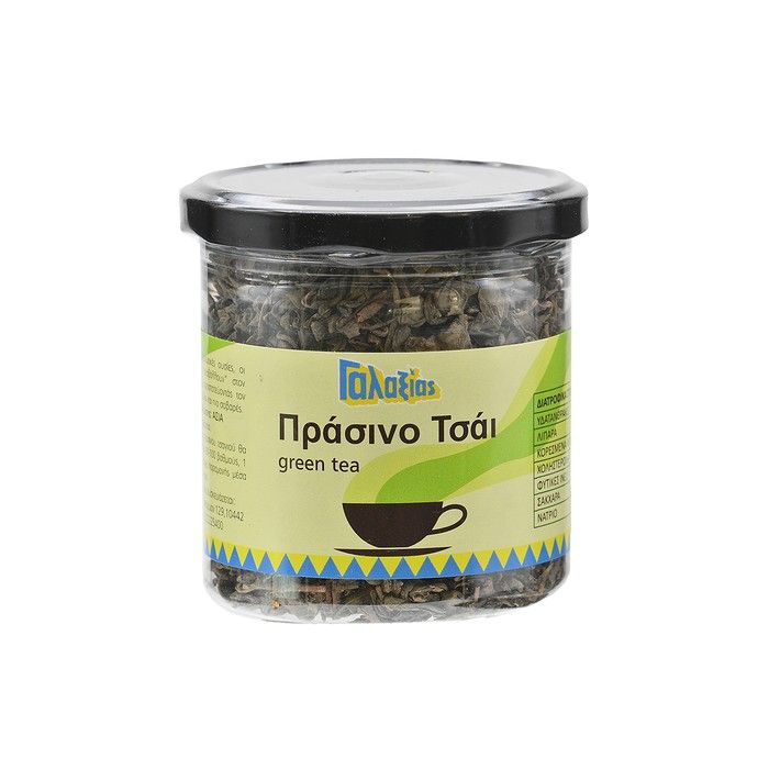 Γαλαξίας Πράσινο Τσάϊ 100 γρ. σε Βαζάκι