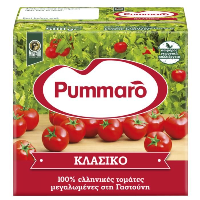 PUMMARO Ελαφρά Συμπυκνωμένος Χυμός Τομάτας 500g