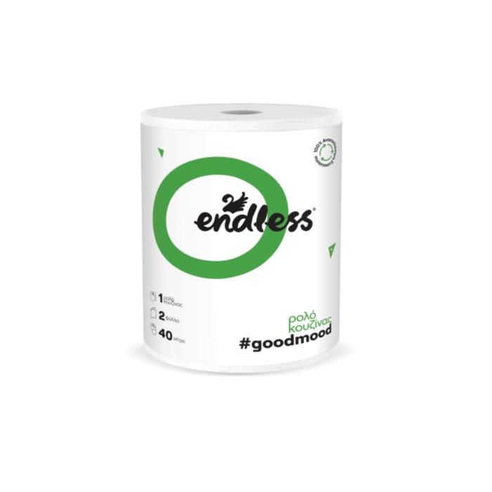 Endless GoodMood Χαρτί Κουζίνας 2φυλλο 385g