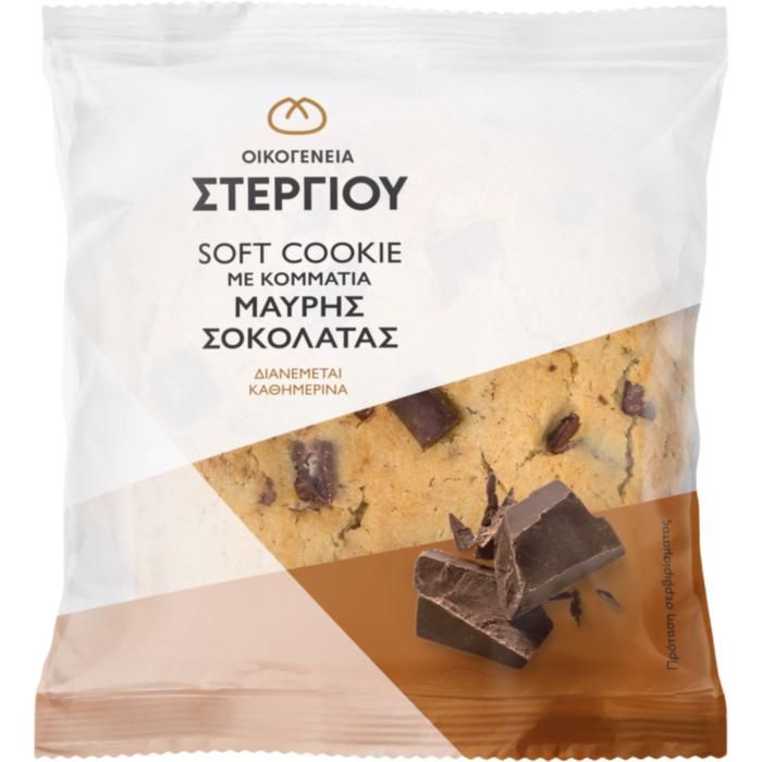ΟΙΚΟΓΕΝΕΙΑ ΣΤΕΡΓΙΟΥ SOFT COOKIES ΒΑΝΙΛΙΑ 100ΓΡ.