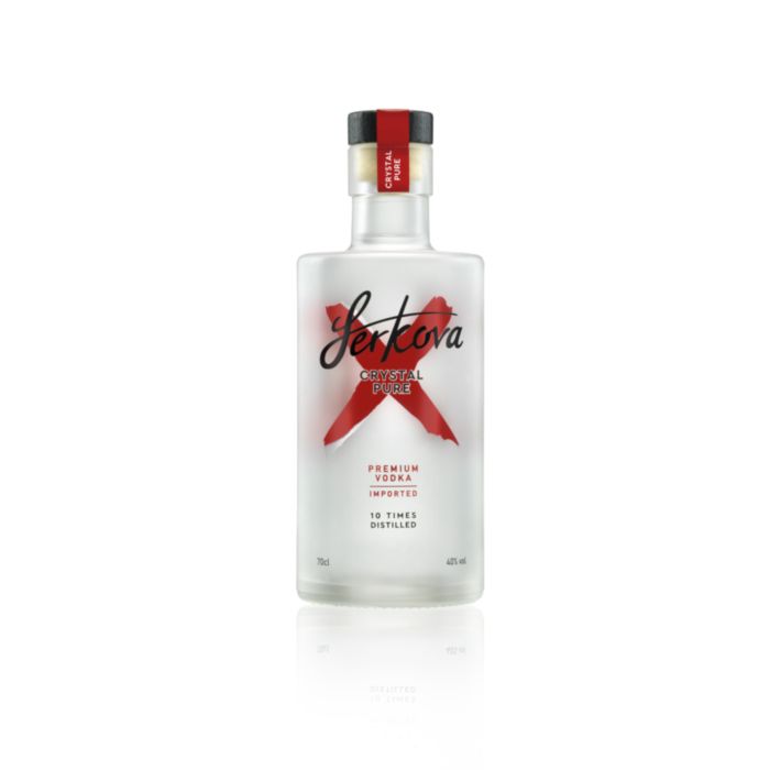 SERKOVA CRYSTAL PURE VODKA 40%0,7LT.