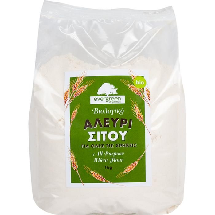 Αλεύρι για Όλες τις Χρήσεις Τ.70% 1kg Evergreen Bio