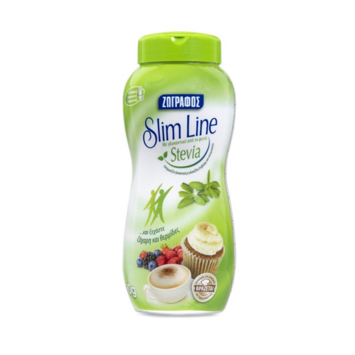 SLIM LINE ΓΛΥΚΑΝΤ.ME STEVIA ΣΚΟΝΗ 90ΓΡ.