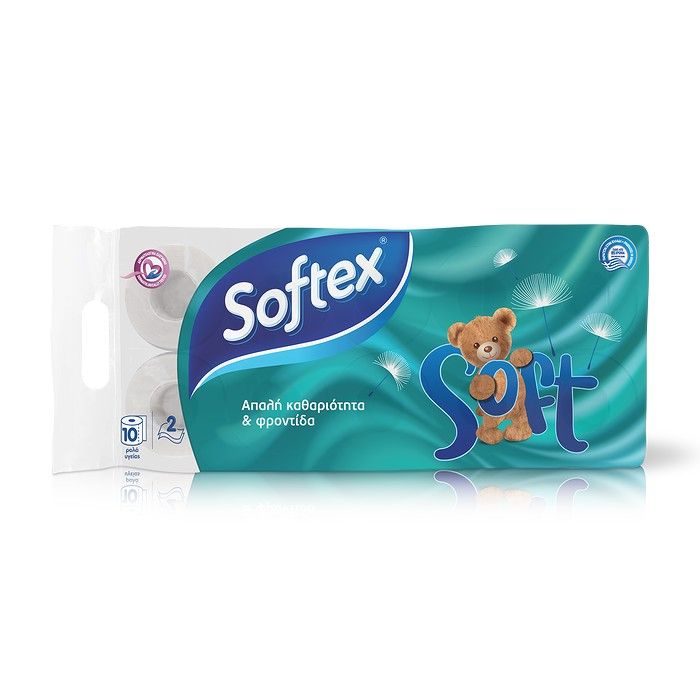 SOFTEX SOFT 10ΑΡΙ ΥΓΕΙΑΣ 2PL 670ΓΡ