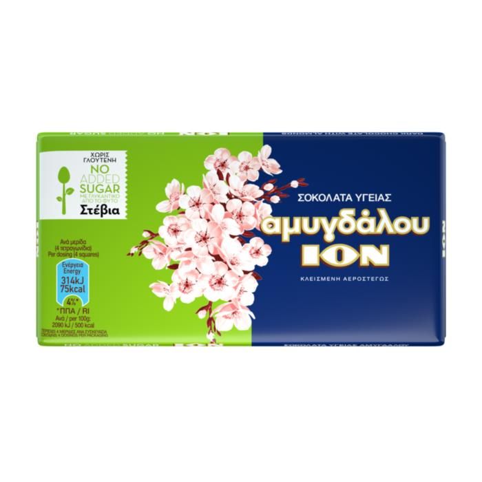 ΙΟΝ Αμυγδάλου Υγείας Stevia 60g