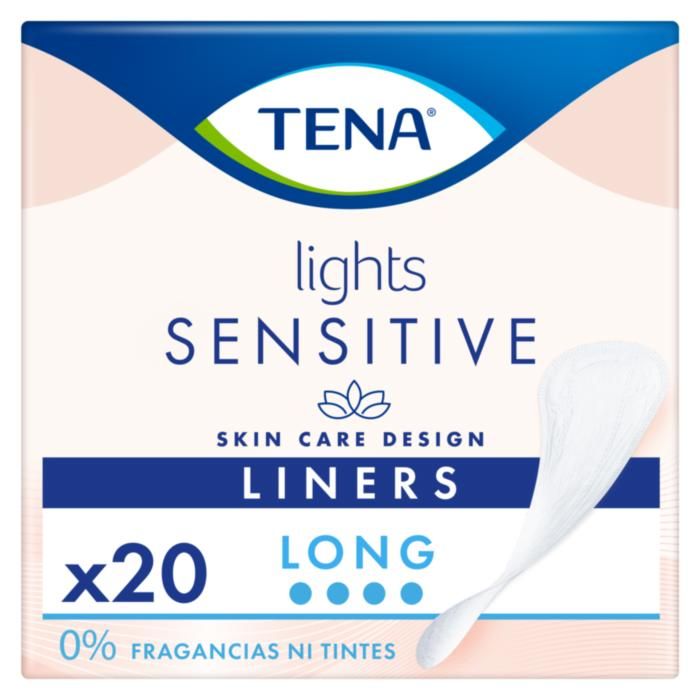 TENA Lights Sensitive Long | Σερβιετάκια ακράτειας