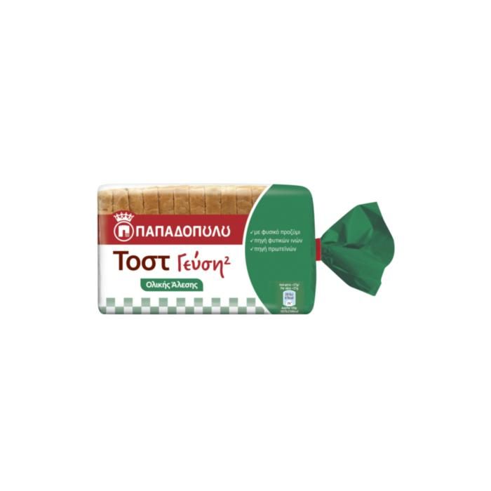 Τοστ Γεύση² Ολικής Άλεσης 325g