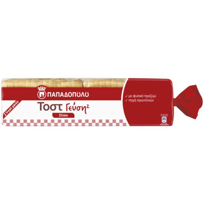 Τοστ Γεύση² Σίτου 700g