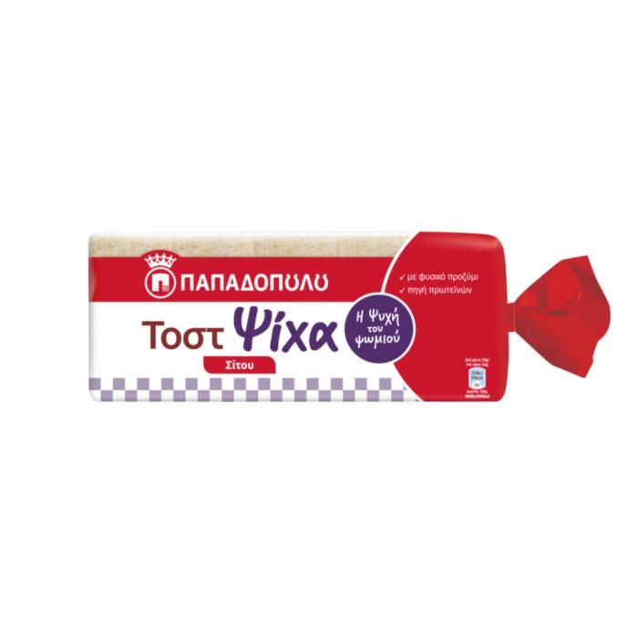 Τοστ Ψίχα Σίτου 450g
