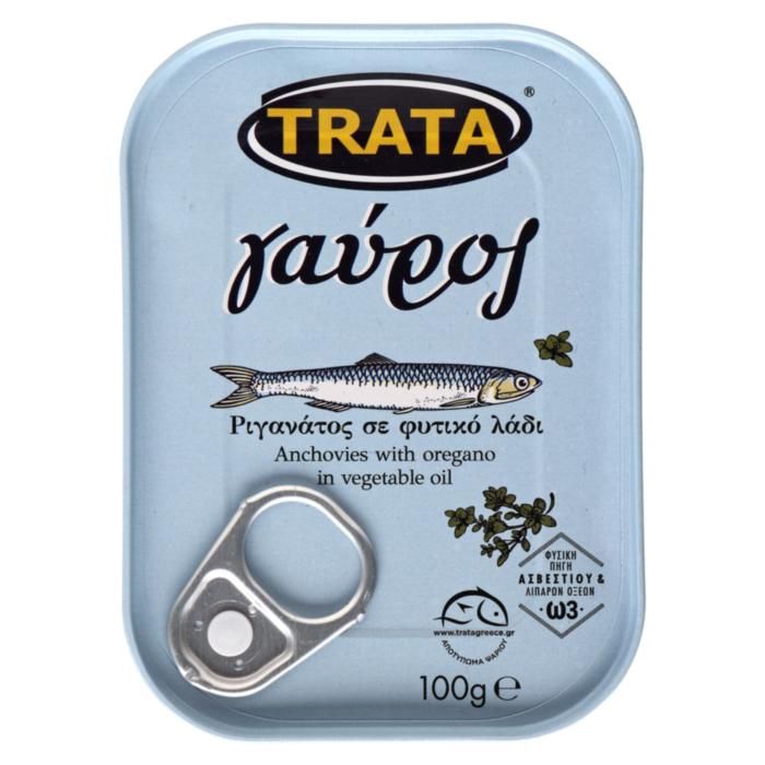 TRATA ΓΑΥΡΟΣ ΡΙΓΑΝΑΤΟΣ ΣΕ ΦΥΤΙΚΟ ΛΑΔΙ 100Γ