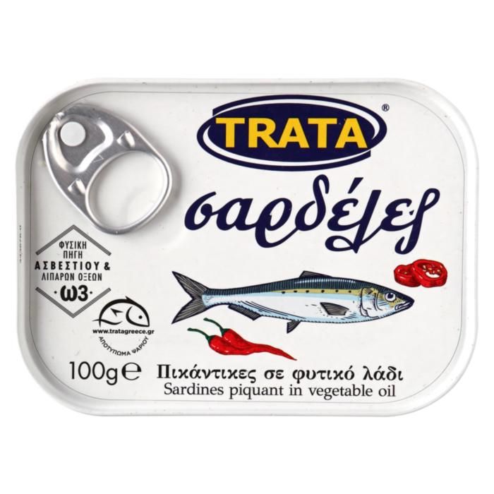 TRATA ΣΑΡΔΕΛΕΣ ΠΙΚΑΝΤΙΚΕΣ 100ΓΡ