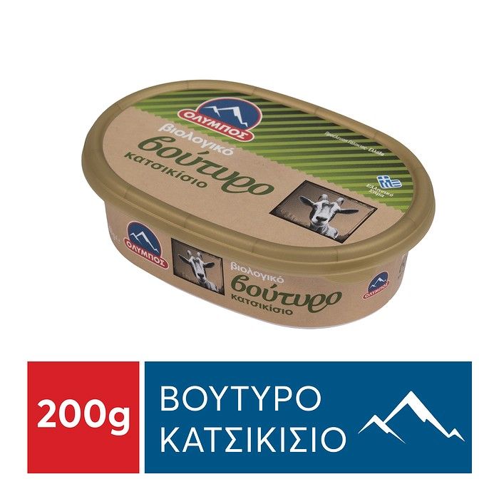 ΟΛΥΜΠΟΣ BIOΛΟΓΙΚΟ ΒΟΥΤΥΡΟ ΚΑΤΣΙΚΙΣΙΟ 82% 200g