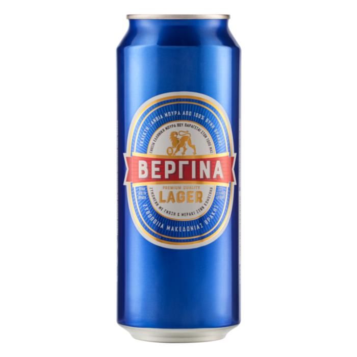 ΒΕΡΓΙΝΑ LAGER ΚΟΥΤΙ 500ML.