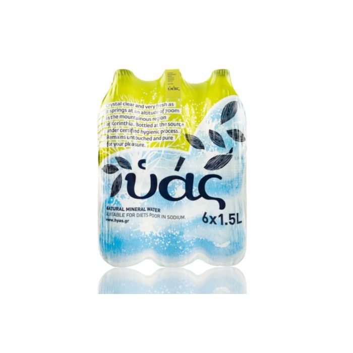 ΥΑΣ Φυσικό Μεταλλικό Νερό 6x1.5L