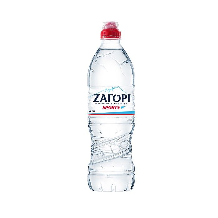 ΖΑΓΟΡΙ ΦΥΣΙΚΟ ΜΕΤΑΛΛΙΚΟ ΝΕΡΟ SPORTS PET 750ml